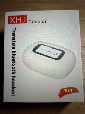 TWS Translate Earbuds. Model TR1
NIB. Opened but not used